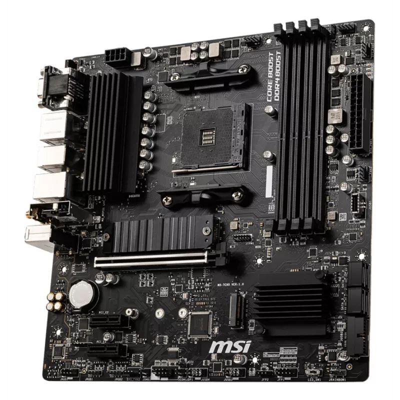 MSI B550M PRO-VDH WIFI emaplaat AMD B550 Socket AM4 micro ATX