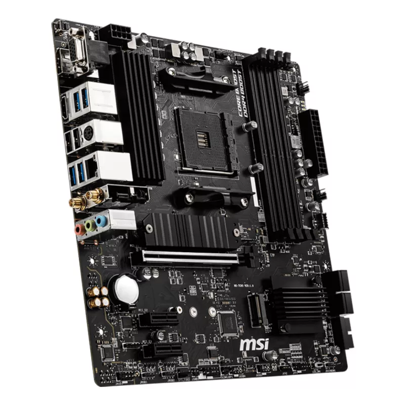 MSI B550M PRO-VDH WIFI emaplaat AMD B550 Socket AM4 micro ATX