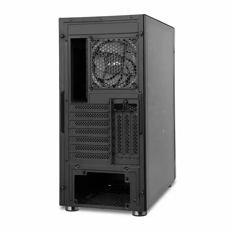 Arvutikorpus IBOX Chiron ZH68 Gaming, ATX Midi-Tower, EATX tugi, must, külgaken, valgustus
