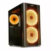 Arvutikorpus IBOX Chiron ZH68 Gaming, ATX Midi-Tower, EATX tugi, must, külgaken, valgustus