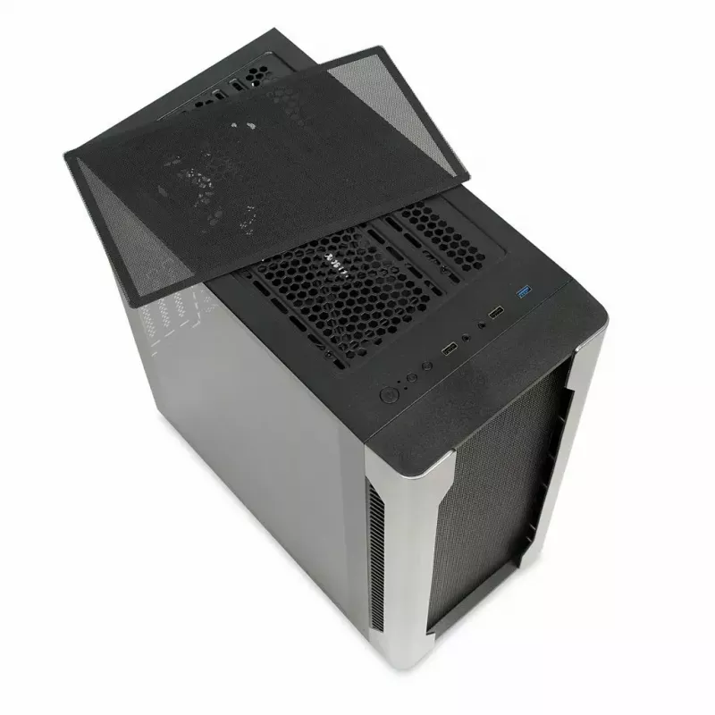 Arvutikorpus IBOX Chiron ZH68 Gaming, ATX Midi-Tower, EATX tugi, must, külgaken, valgustus