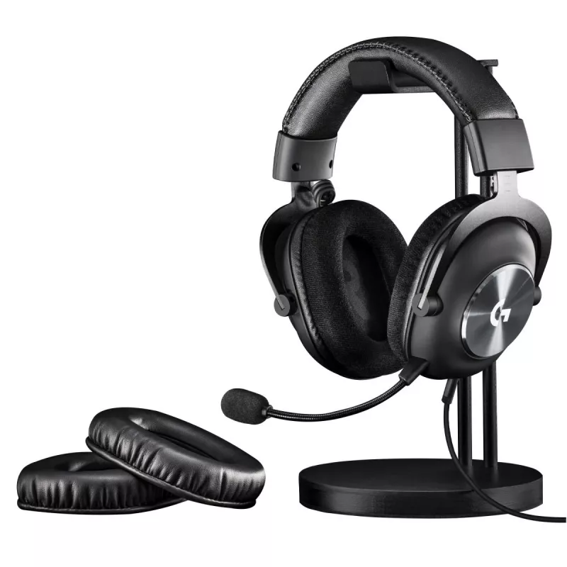LOGITECH Pro X Wireless Lightspeed mängupeakomplekt must