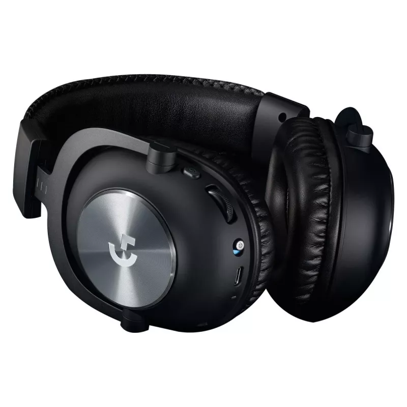 LOGITECH Pro X Wireless Lightspeed mängupeakomplekt must