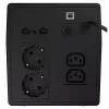 Katkematu toiteallikas roheline Cell UPS08 — Line-Interactive 700 W / 230 V, 4× IEC pistikupesa, USB, RJ-45, 12 V 7 Ah aku, torn, must