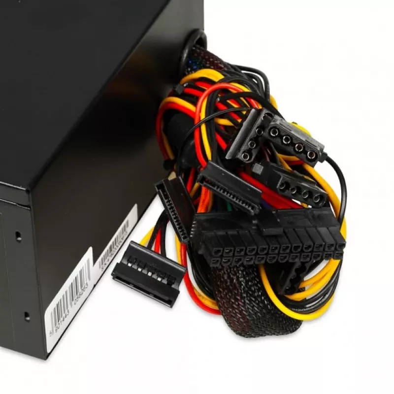Toiteplokk IBOX iBox Aurora 500 W 20+4 pin ATX, 140 mm ventilaator, valge