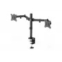 DIGITUS Univer.dual Monitor Clamp Mount 17-32in 2x 8kg (max.) Must