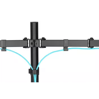 DIGITUS Univer.dual Monitor Clamp Mount 17-32in 2x 8kg (max.) Must