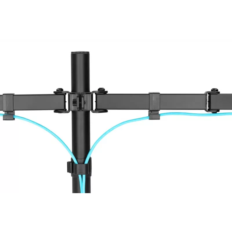 DIGITUS Univer.dual Monitor Clamp Mount 17-32in 2x 8kg (max.) Must