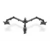 DIGITUS Univer.dual Monitor Clamp Mount 17-32in 2x 8kg (max.) Must