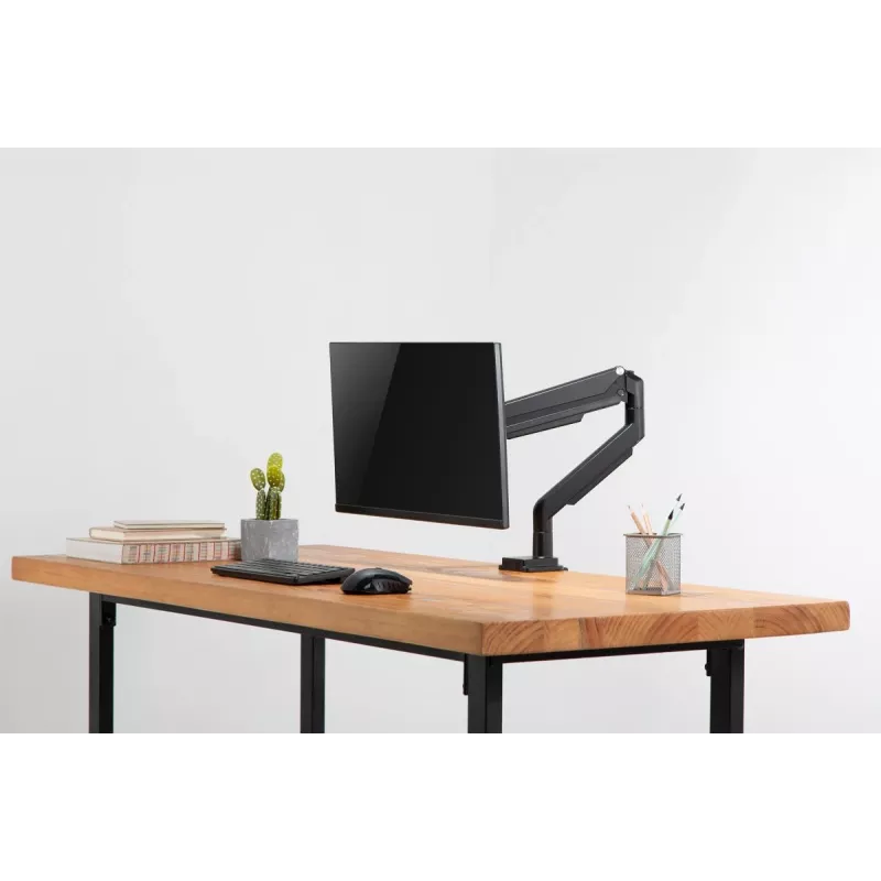 DIGITUS Universaalne ühe monitori alus gaasivedruklambriga 17-32 tolli 9 kg