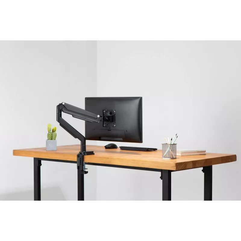 DIGITUS Universaalne ühe monitori alus gaasivedruklambriga 17-32 tolli 9 kg
