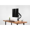 DIGITUS Universal Dual Monitor Mount Gas Spring Clamp 17-32in 2x 9kg