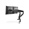 DIGITUS Universal Dual Monitor Mount Gas Spring Clamp 17-32in 2x 9kg