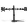 DIGITUS universaalne kahe monitori alus 17–32 tolli 2x 8 kg (maks) must