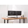 DIGITUS universaalne kahe monitori alus 17–32 tolli 2x 8 kg (maks) must