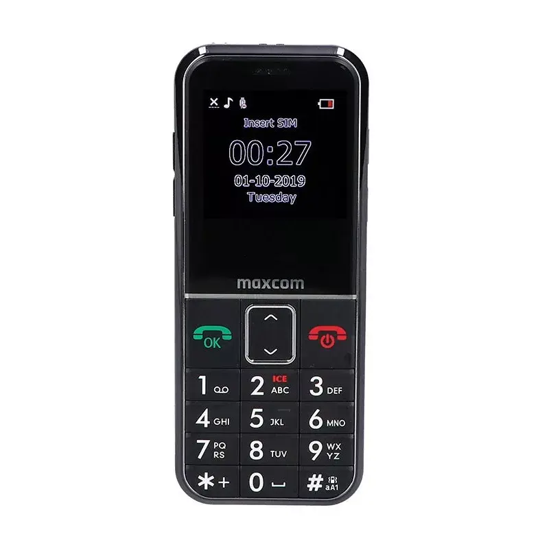 Mobiiltelefon MaxCom MM730 2,2-tolline must