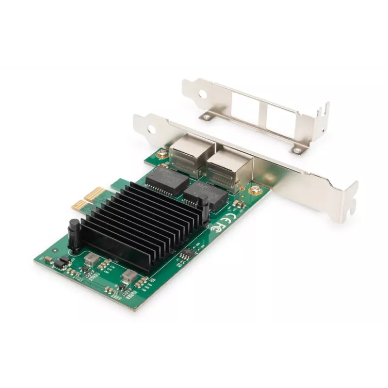 Ethernet PCI Express Card Digitus DN-10132 2-port