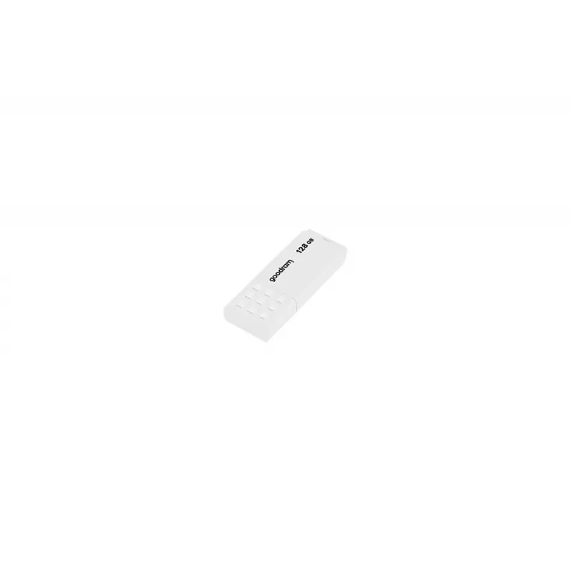 USB-mälupulk GOODRAM UME2 128 GB USB 2.0 Type-A, valge, 20 MB/s lugemine, 5 MB/s kirjutamine