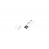 USB-mälupulk GOODRAM UME2 128 GB USB 2.0 Type-A, valge, 20 MB/s lugemine, 5 MB/s kirjutamine