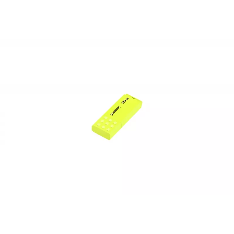 USB-mälupulk GOODRAM UME2 128 GB USB 2.0 Type-A, kollane, 21×51 mm