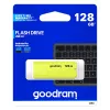 USB-mälupulk GOODRAM UME2 128 GB USB 2.0 Type-A, kollane, 21×51 mm