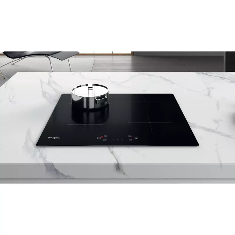 Whirlpool WS Q4860 NE must sisseehitatav 60 cm tsoon-induktsioonpliit 4 tsooni