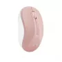 Wireless RF Optical hiir NATEC Toucan Office — Ambidextrous, 1600 DPI, 3 Buttons, Wheel, Valge/Pink