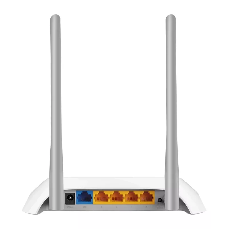 TP-Link TL-WR850N traadita ruuter Fast Ethernet Üheribaline (2,4 GHz) Hall, Valge