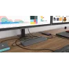 i-tec Metalli USB-C ergonoomiline 4K 3x ekraani dokkimisjaam + toiteedastus 85 W