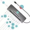 i-tec Metalli USB-C ergonoomiline 4K 3x ekraani dokkimisjaam + toiteedastus 85 W