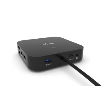 i-tec USB-C kahe kuvariga dokkimisjaam toiteedastusega 100 W