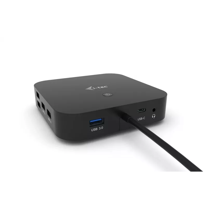 i-tec USB-C kahe kuvariga dokkimisjaam toiteedastusega 100 W