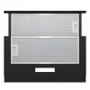 Gorenje TH60E3B õhupuhasti Poolsisseehitatav (väljatõmmatav) Must 350 m³/h
