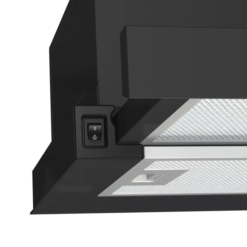 Gorenje TH60E3B õhupuhasti Poolsisseehitatav (väljatõmmatav) Must 350 m³/h