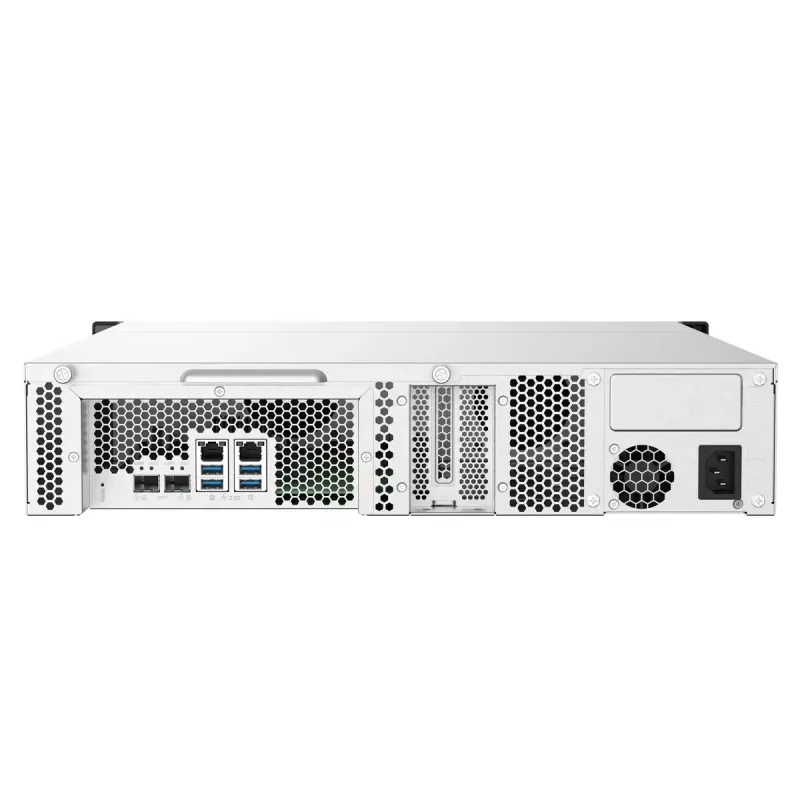 QNAP TS-832PXU NAS Rack (2U) Annapurna Labs AL324 4 GB DDR4 0 TB QNAP Turbo System Alumiinium, Must