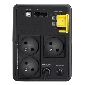 APC BX750MI-FR katkematu toiteallikas (UPS) Line-Interactive 0.75 kVA 410 W 3 AC-pistikupesa
