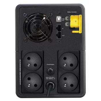 APC Back-UPS, 2200VA, torn, 230V, 4x CEE 7/5 Prantsuse Schuko pistikupesa, AVR