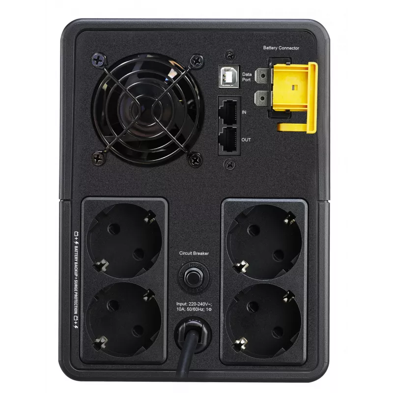 APC Back-UPS, 2200VA, Tower, 230V, 4x CEE 7/7 Schuko pistikupesa, AVR