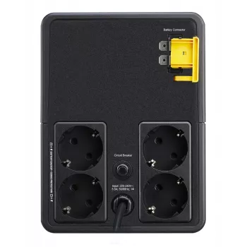 APC Easy UPS katkematu toiteallikas (UPS) Line-Interactive 1,2 kVA 650 W 4 AC-pistikupesa