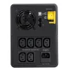 APC Back-UPS, 1600VA, torn, 230V, 6x IEC C13 pistikupesa, AVR, liini-interaktiivne, 1,6 kVA, 900 W, siinus, 140 V, 300 V