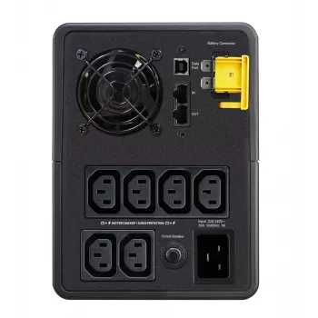 APC Back-UPS, 2200VA, Tower, 230V, 6x IEC C13 pistikupesa, AVR, Line-Interactive, 2,2 kVA, 1200 W, Siinus, 140 V, 300 V