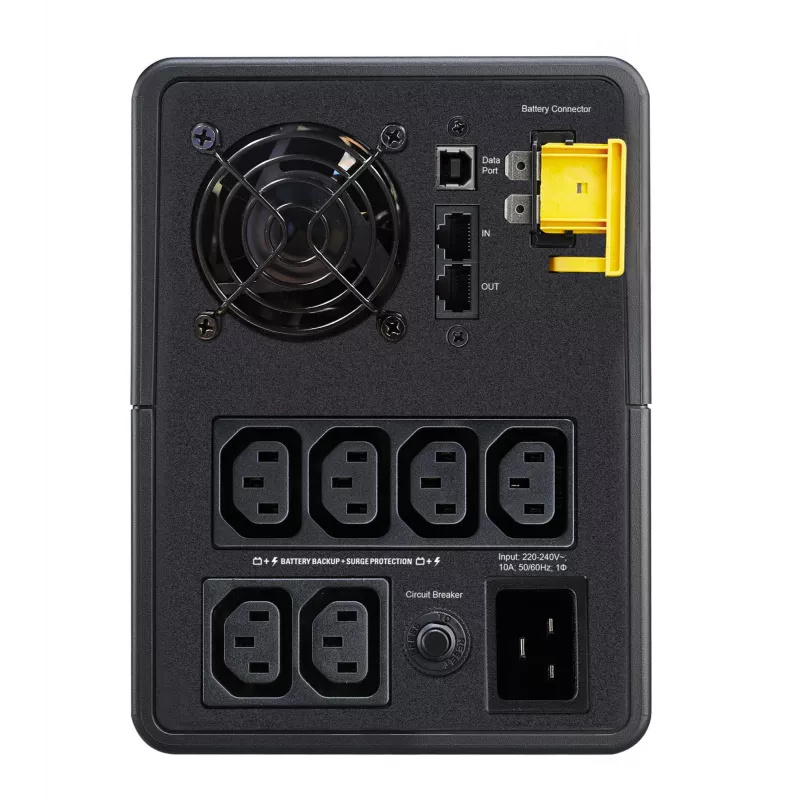 APC Back-UPS, 2200VA, Tower, 230V, 6x IEC C13 pistikupesa, AVR, Line-Interactive, 2,2 kVA, 1200 W, Siinus, 140 V, 300 V
