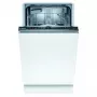 Sisseehitatud nõudepesumasin Bosch Serie 2 SPV2IKX10E, kitsas 45 cm, 9 katet, 48 dB, 5 programmi, roostevabast terasest vann