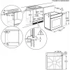 Electrolux EOF3H40X 2790 W Must, Roostevaba teras