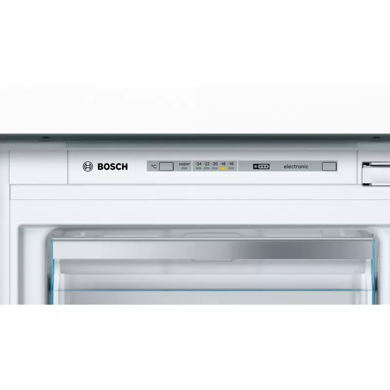 Sisseehitatud sügavkülmik Bosch Serie 6 GIV11AFE0 — 72 L, puutetundlik juhtimine, LED-ekraan, pööratav uks, 36 dB