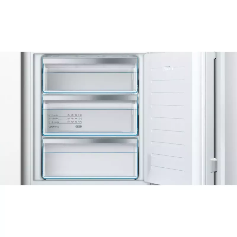 Sisseehitatud sügavkülmik Bosch Serie 6 GIV11AFE0 — 72 L, puutetundlik juhtimine, LED-ekraan, pööratav uks, 36 dB