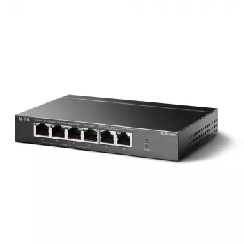 TP-Link TL-SF1006P võrgulüliti Haldamata Fast Ethernet (10/100) Power over Ethernet (PoE) Must