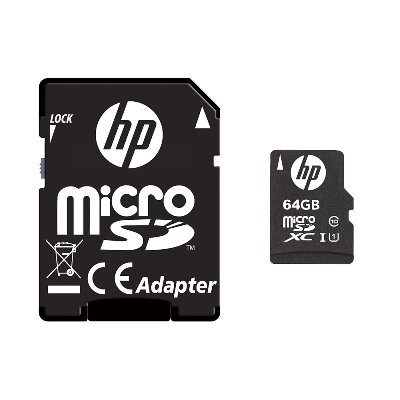 HP SDU64GBXC10HP-EF mälukaart 64 GB MicroSDXC UHS-I Class 10