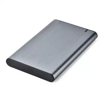 GEMBIRD USB 3.1 2,5 inch SATA HDD korpus USB-C pordiga, harjatud alumiinium - hall