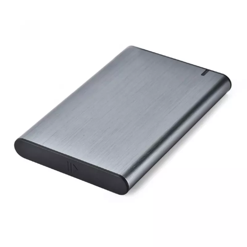 GEMBIRD USB 3.1 2,5 inch SATA HDD korpus USB-C pordiga, harjatud alumiinium - hall